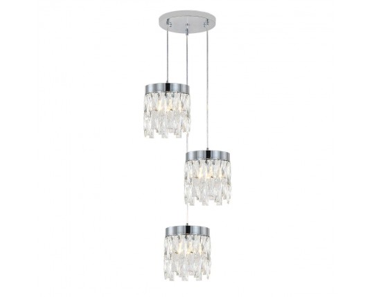 Подвесная люстра Indigo Anna V12029/3P Chrome V000497
