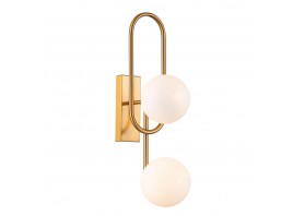 Бра Indigo Opaco 11015/2W Brass V000151