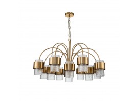 Подвесная люстра Indigo ELEGANZA 12019/A/12P Brass V000324