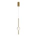 Подвесной светодиодный светильник Indigo Ciondolo 11066/1P Brass V000170L