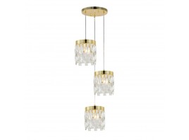 Подвесная люстра Indigo Anna V12029/3P Gold V000495