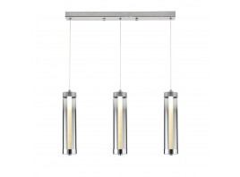 Подвесной светодиодный светильник Indigo Rilucente 11061/3P Chrome V000148L