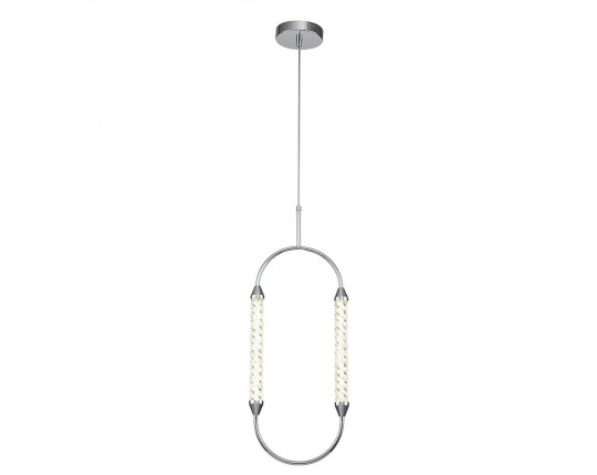 Подвесной светодиодный светильник Indigo Ellisse 14005/1P Chrome V000027L