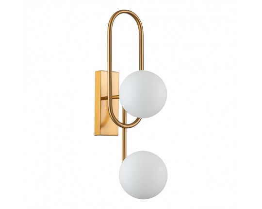 Бра Indigo Opaco 11015/2W Brass V000151