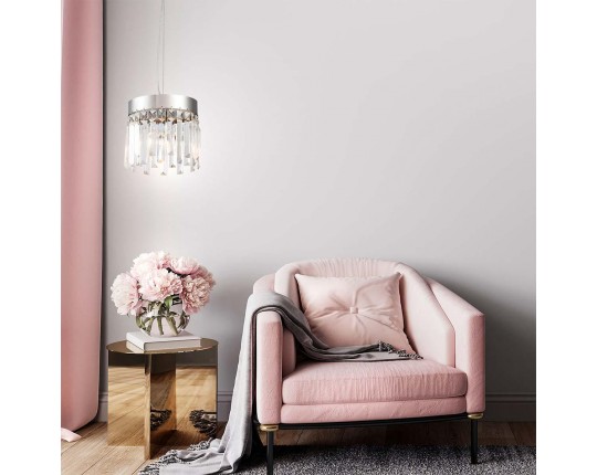 Подвесной светильник Indigo LACRIMA 12026/1P Chrome V000363