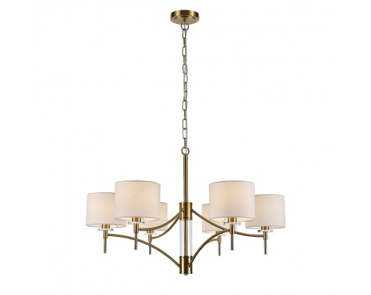 Подвесная люстра Indigo Boheme 13031/6P Brass V000525