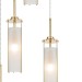 Подвесная люстра Indigo Torcia 11038/5PL Brass V000417