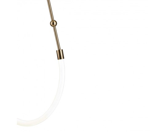 Подвесной светодиодный светильник Indigo Corda 14010/1P Brass V000062L