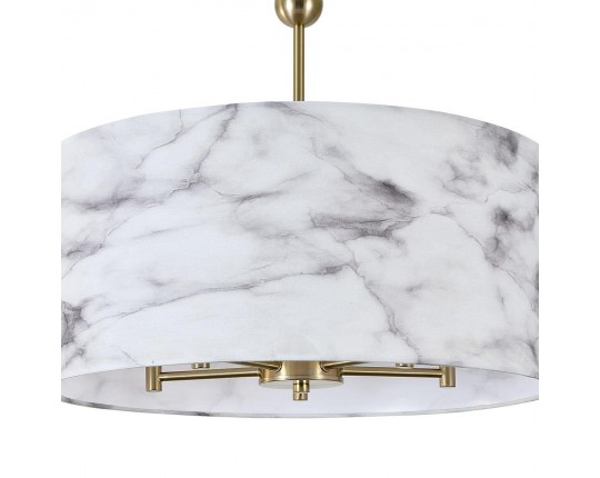 Подвесная люстра Indigo Venato 13036/5R Brass V000581