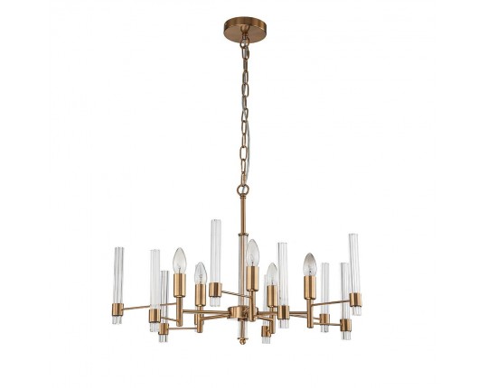 Подвесная люстра Indigo Favara 11040/5P Brass V000460