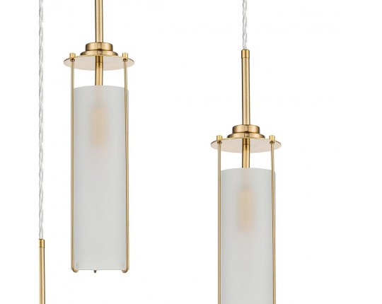 Подвесная люстра Indigo Torcia 11038/5PL Brass V000417