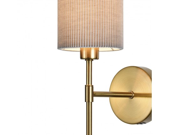 Бра Indigo Plisse 13033/1W Brass V000538