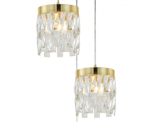 Подвесная люстра Indigo Anna V12029/3P Gold V000495