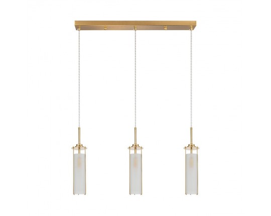Подвесной светильник Indigo Torcia 11038/3P Brass V000416