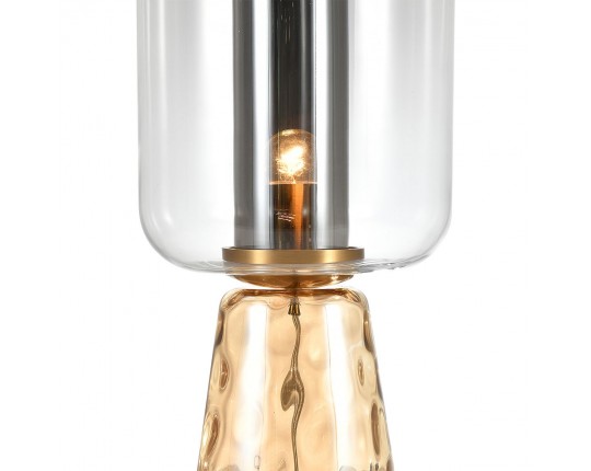 Настольная лампа Indigo Strego V11045/1T Amber V000474