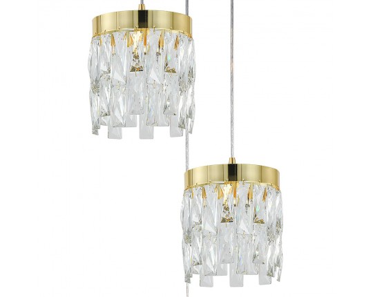 Подвесная люстра Indigo Anna V12029/3P Gold V000495
