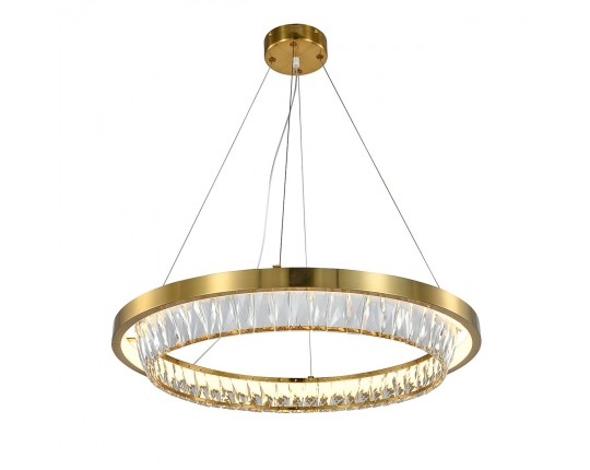 Подвесной светодиодный светильник Indigo Riva 12045/1P Brass V000102L