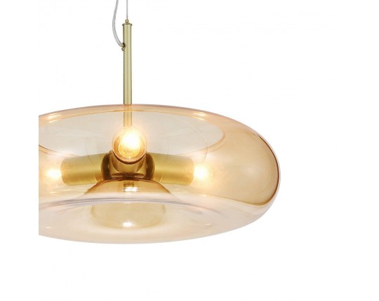 Подвесной светильник Indigo Leggero 11062/3P Amber V000540
