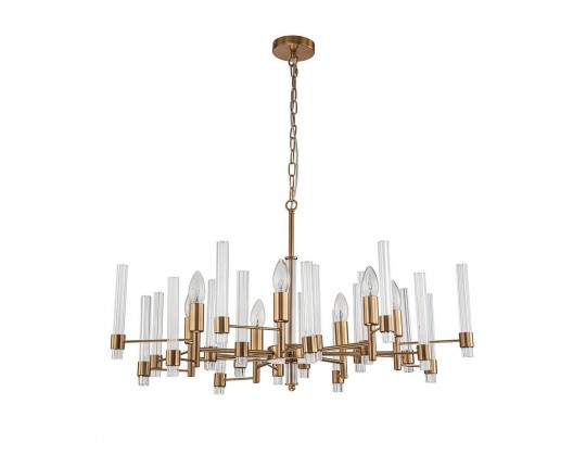 Подвесная люстра Indigo Favara 11040/7P Brass V000461