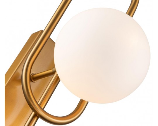 Бра Indigo Opaco 11015/2W Brass V000151
