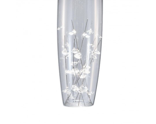 Подвесной светодиодный светильник Indigo Tesoro 11063/1P Clear V000138L