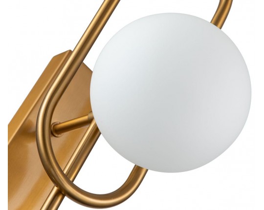 Бра Indigo Opaco 11015/2W Brass V000151