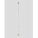 Подвесной светодиодный светильник Indigo Linea 14024/A/1P Brass V000122L