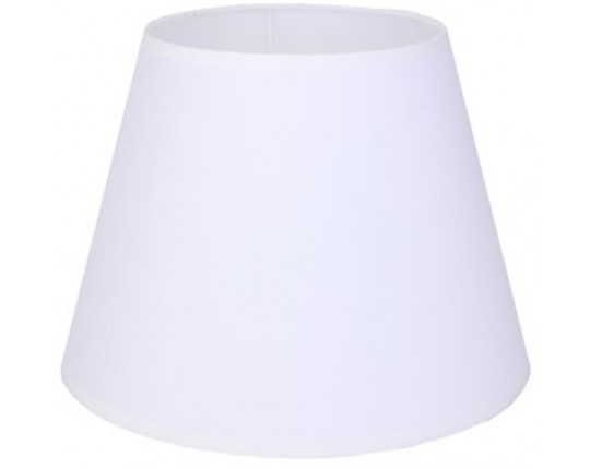 Абажур A21112 Поплин белый. Ø 32.5 см