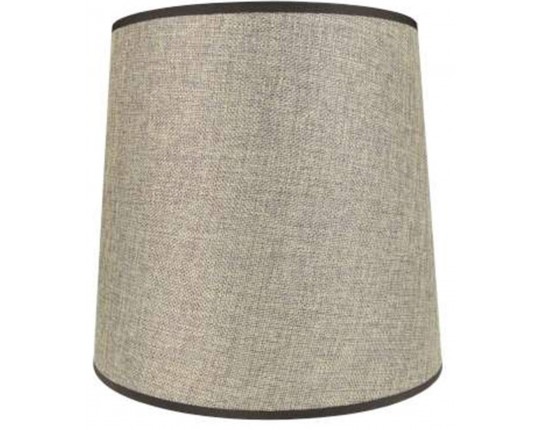 Абажур A25808 Лен коричневый. Ø 27.5 см