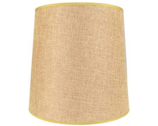 Абажур A25809 Лен золотистый. Ø 27.5 см