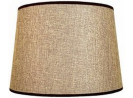 А30108 Лен коричневый, Абажур. Ø 50 см