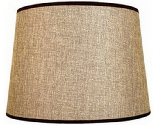 А30108 Лен коричневый, Абажур. Ø 50 см