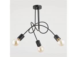 Потолочная люстра Adilux Tango Black 23173