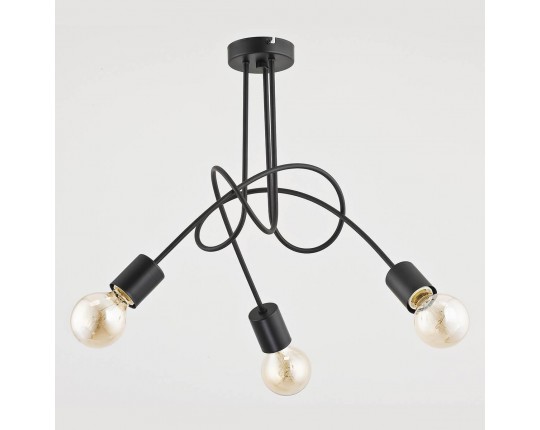 Потолочная люстра Adilux Tango Black 23173