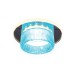 TN351 CH/BL хром/голубой GU5.3+3W (LED COLD) D95*45