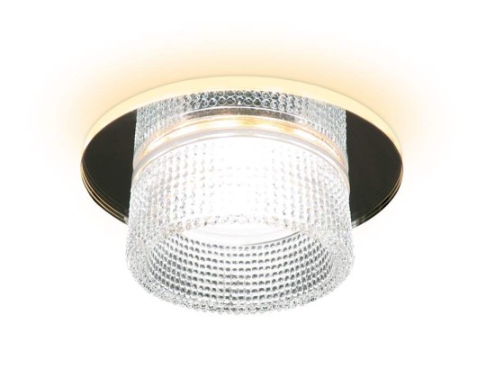 TN350 CH/CL хром/прозрачный GU5.3+3W (LED WHITE) D95*45