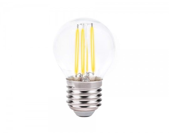 Лампа Filament LED G45-F 6W E27 4200K (60W)