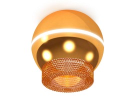 XS1105020 PYG/CF золото желтое полированное/кофе MR16 GU5.3 LED 3W 4200K (C1105, N7195)