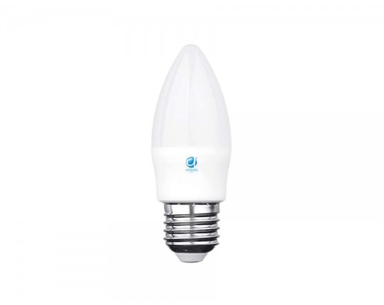 Лампа LED C37-PR 6W E27 3000K (60W)