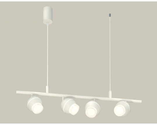 XB9001550/4 SWH/FR/CL белый песок/белый матовый/прозрачный MR16 GU5.3 (С9001, С1101, N7160)