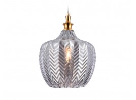  Подвесной светильник TR3533 SB/SM бронза/дымчатый E27 max 40W D250*1200