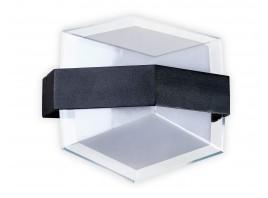  Настенный светодиодный светильник с высокой степенью защиты FW300 SBK черный песок LED 3000К 10W 185*170*100