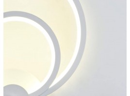  Настенный светодиодный светильник с выключателем FL419 WH белый LED 4200K 20W 240*190*80