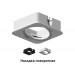 N7711 SBK черный песок 70*70*H25mm Out2mm MR16