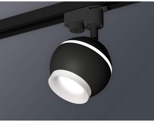 XT1102071 SBK/FR черный песок/белый матовый MR16 GU5.3 LED 3W 4200K (A2521, C1102, N7165)