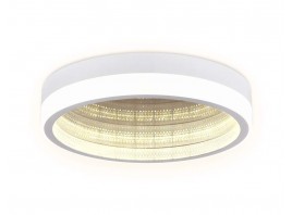  Потолочный светодиодный светильник с пультом FA9431 WH белый 90W D500*90 (ПДУ РАДИО 2.4)