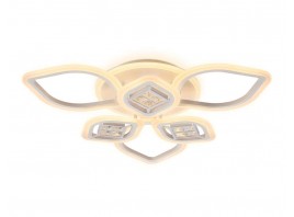  Потолочный светодиодный светильник с пультом FA282/3+3 WH белый 116W 660*600*120 (ПДУ РАДИО 2.4G)