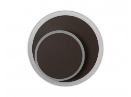  Настенный светодиодный светильник с акрилом FW107 CF кофе LED 3000K/6400K 15W 240*190*50