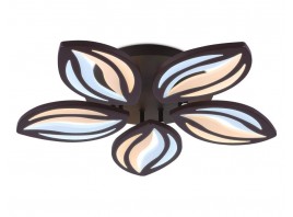  Потолочный светодиодный светильник с пультом FA464/5 CF кофе 90W 540*540*80 (ПДУ РАДИО 2.4)