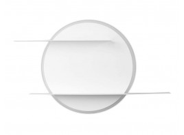  Настенный светодиодный светильник с полками FW102 WH/S белый/песок LED 4200K 28W 420*250*120